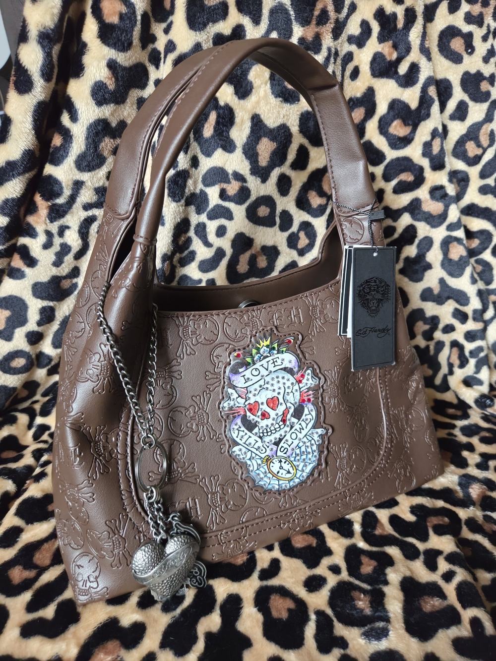 Ed Hardy Hobo Bag